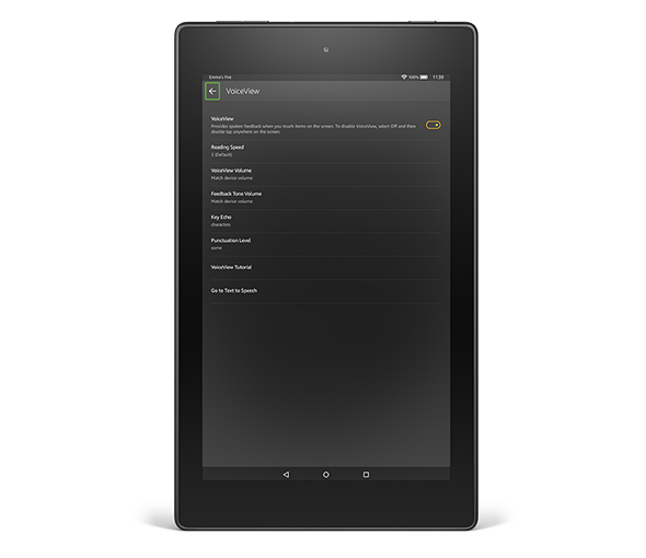 Introducing New Accessibility Features on Kindle and Fire Closing The Gap