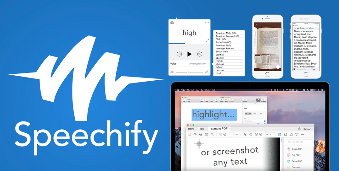 speechify listening reading hard easy