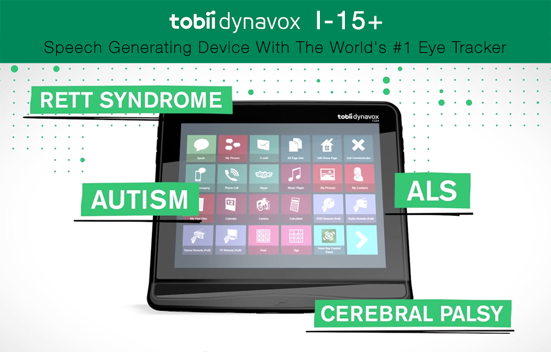 I15+ Speech Generating Device with the World's 1 Eye Tracker
