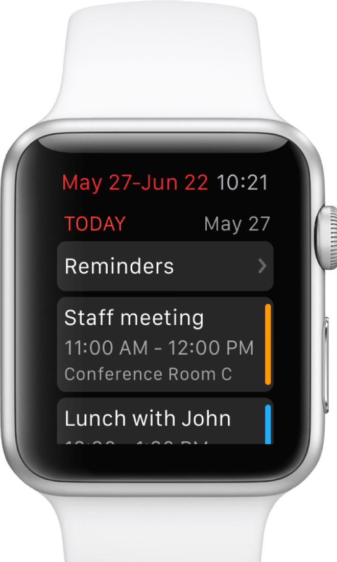 google calendar apple watch complication