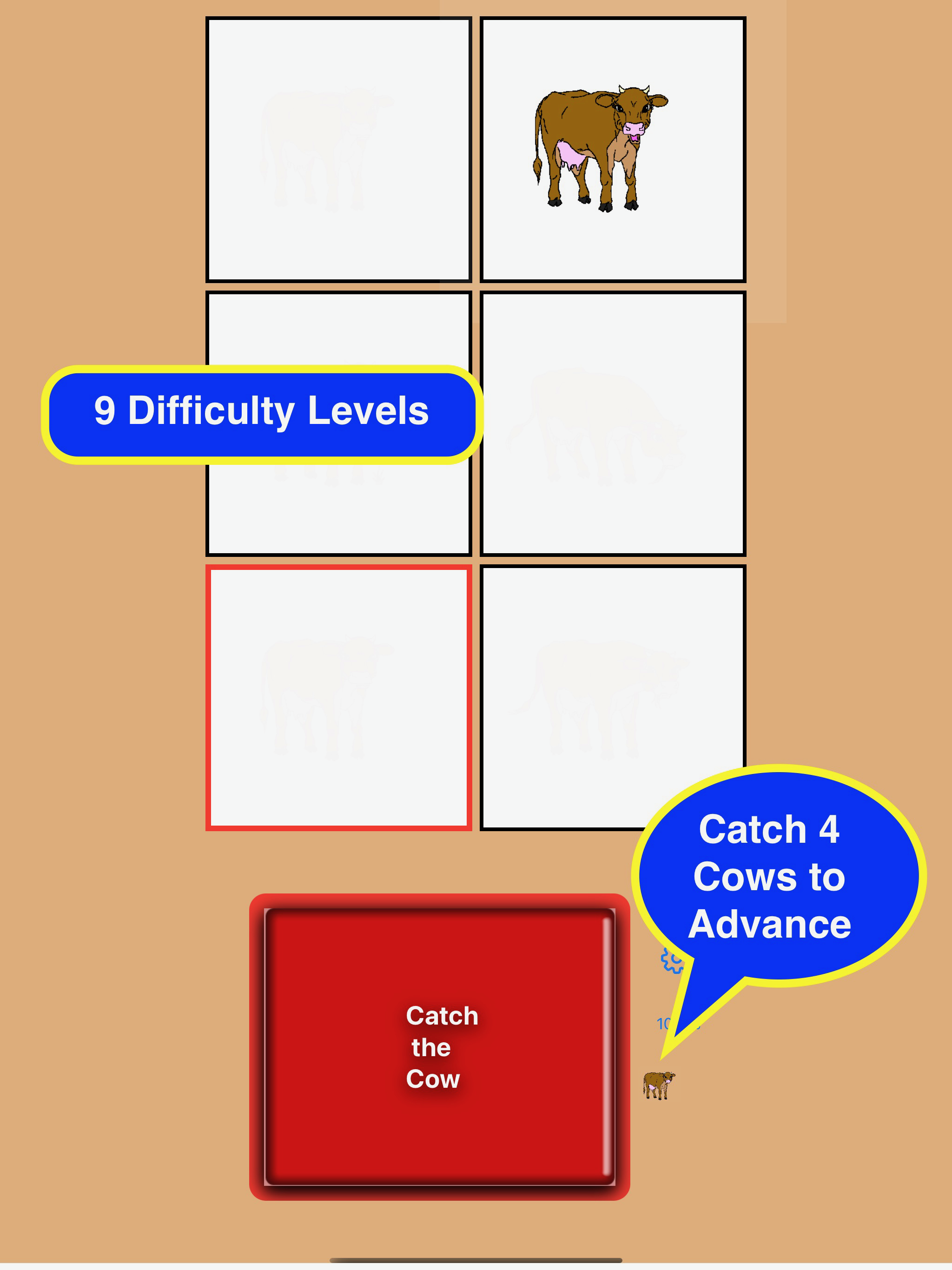 Catch The Cow Level 4 Ipad Pro