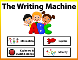 Image of The Writing Machine menus