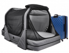 The Safety Sleeper and travel suitcase by Abram's Nation