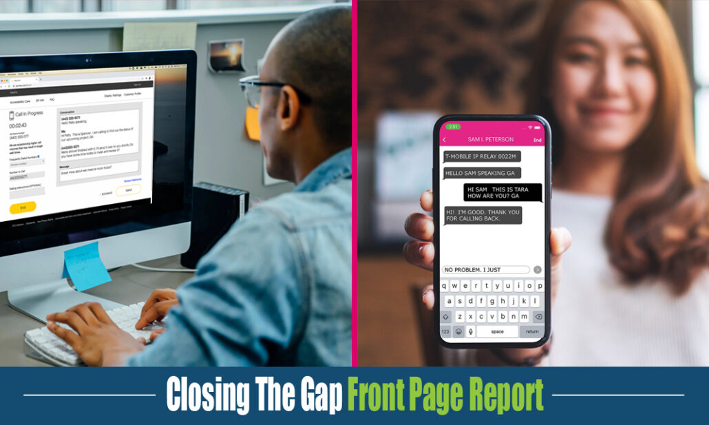T-Mobile featured on Closing The Gap Front Page