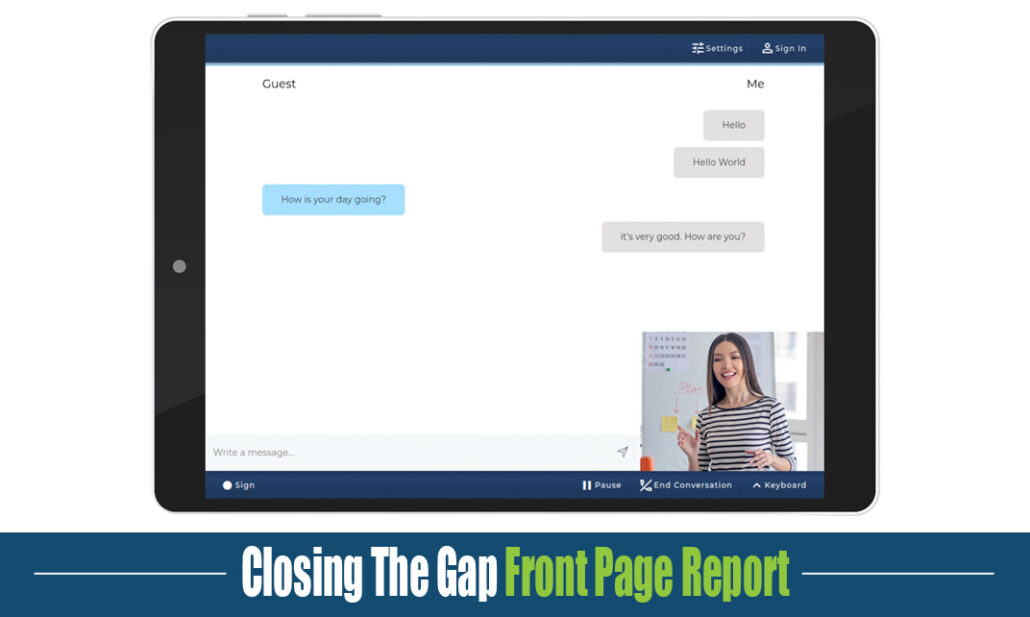 Closing The Gap Front Page Report on OminiBridge