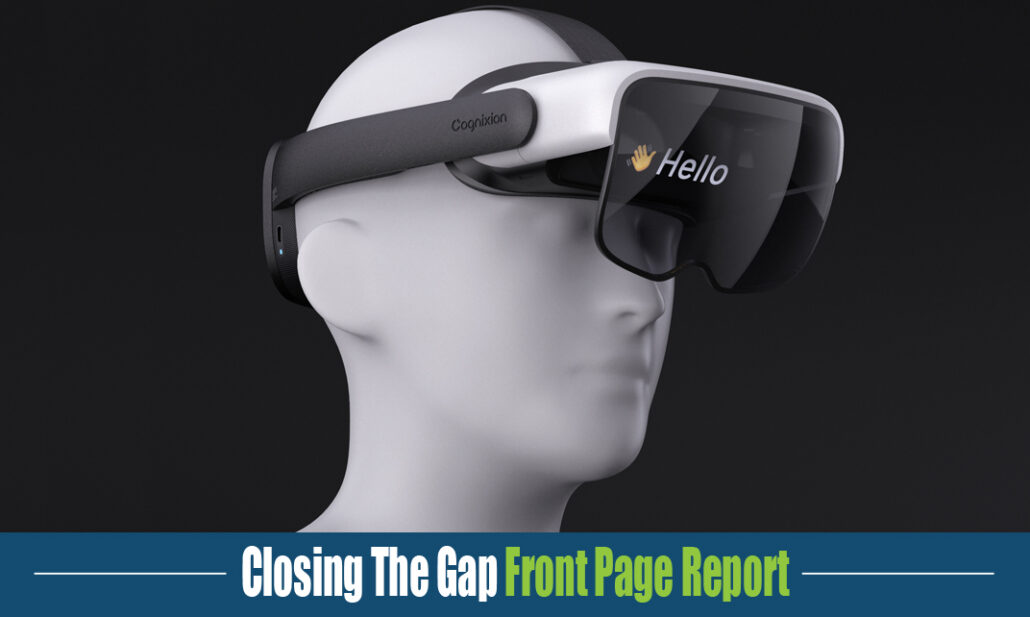 Closing The Gap Front Page Report Cognixion One