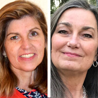 Headshot of Deborah Schwind and Judith Schoonover