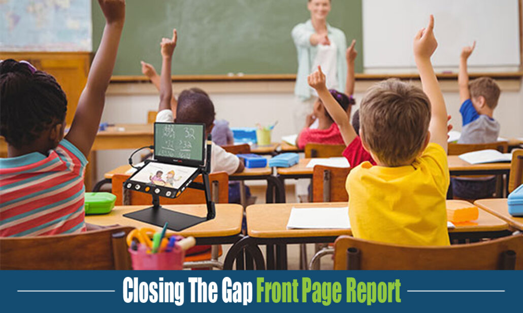 Closing The Gap Front Page Report on CloverBook