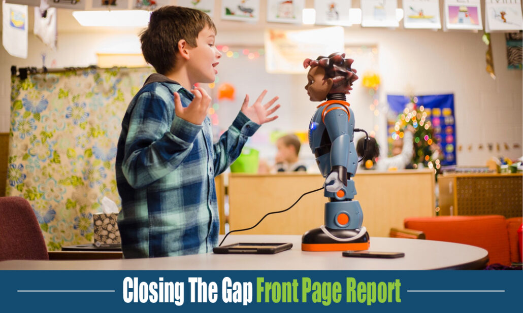 Closing The Gap Front Page Report on RoboKind