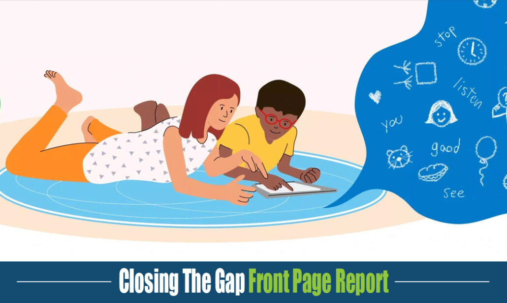 Closing The Gap Front Page Report on Assistiveware Proloquo and Proloquo Coach