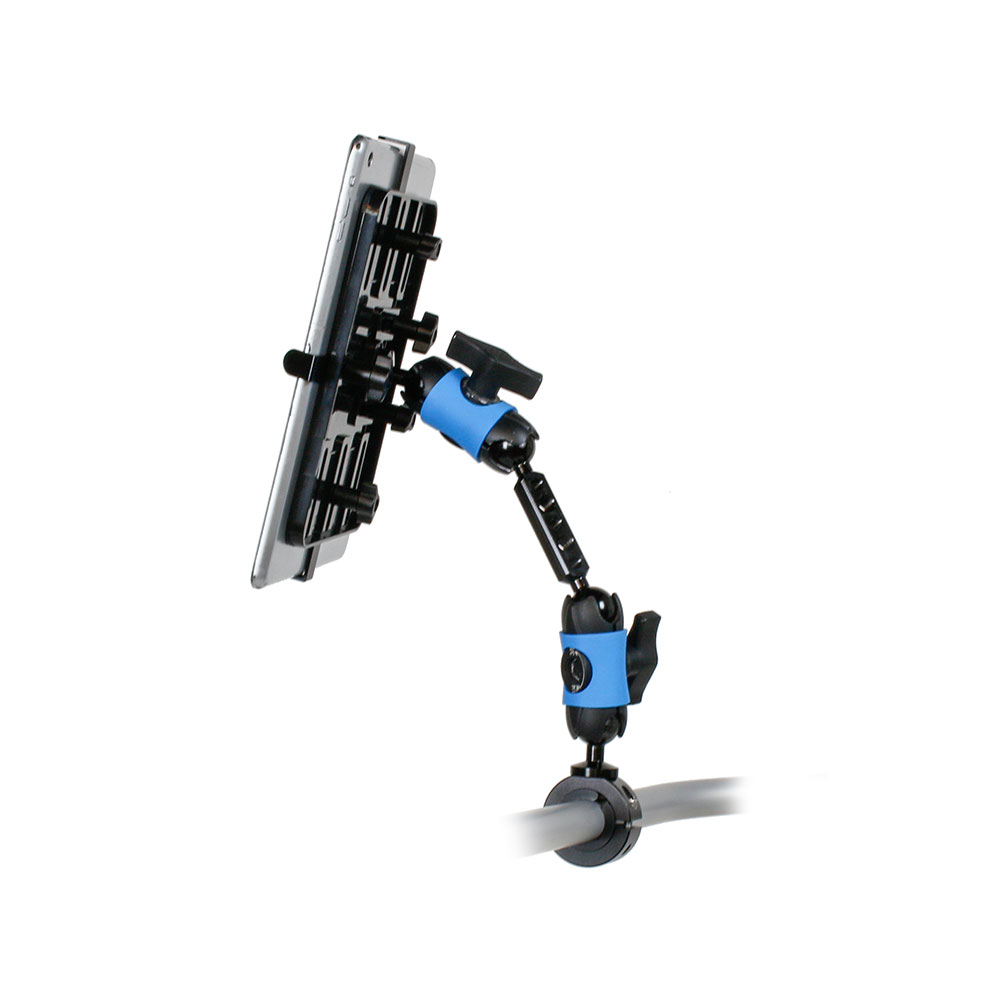 Wheelchair Tablet Mount (L size dual Knuckle arm)