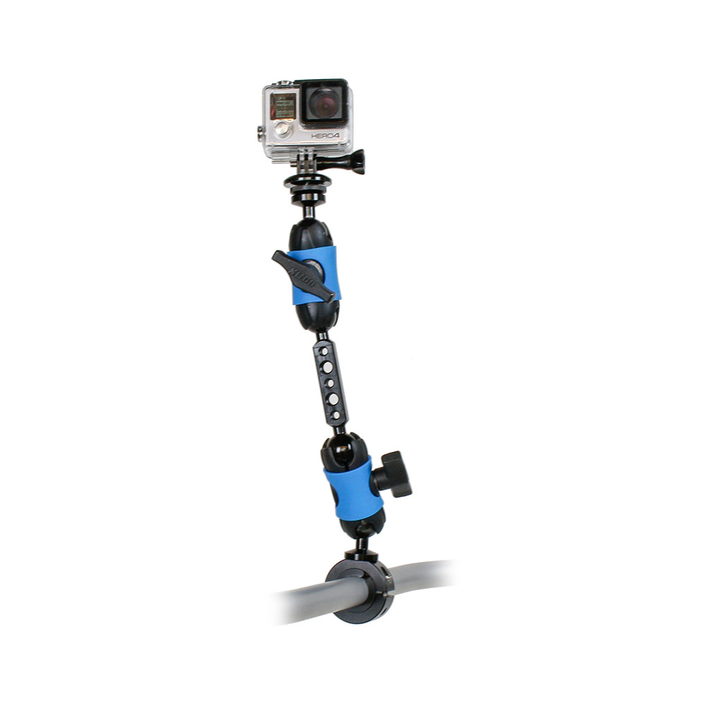 Wheelchair GoPro Mount (L Size Dual Knuckle Arm)