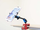 KUPOCARE Table Tablet Mount (L size Dual Knuckle Arm)