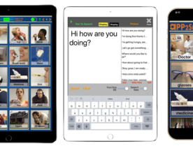 Images of APP2Speak photo-based AAC app