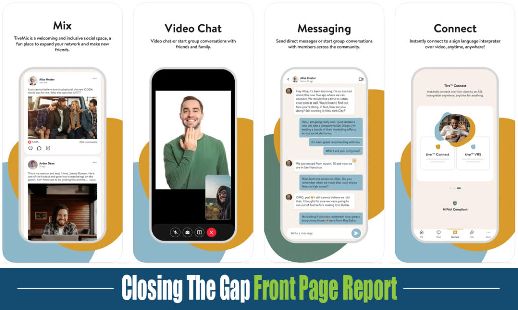 Closing The Gap Front Page Report on tive