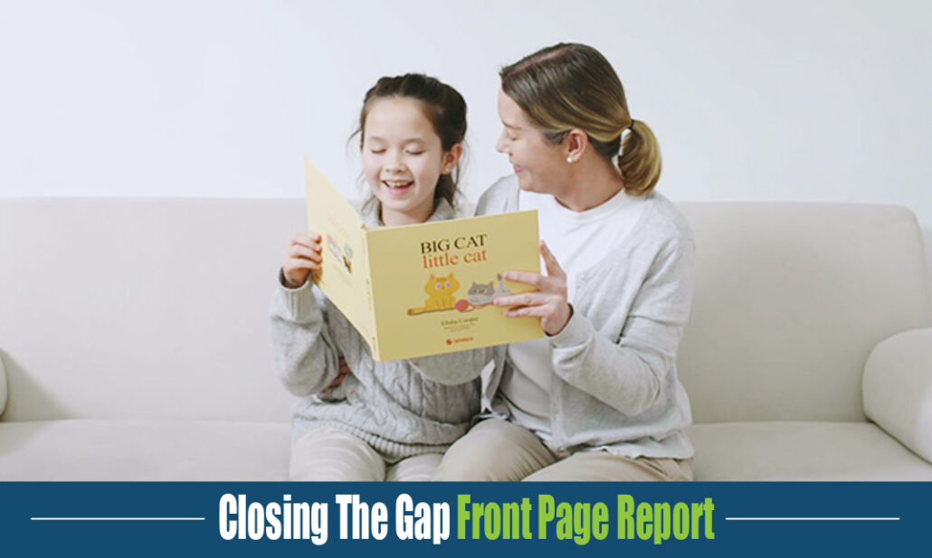 Closing The Gap Front Page Report on Sensee