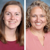 Photo headshot of Lindsay Singleton and Sarah Markworth