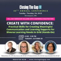 Create with Confidence: Practical Skills for Creating Meaningful Communication and Learning Supports for Diverse Learning Needs (Hands-On)