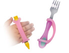 Pink Crayon Fork