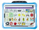 11-inch Via Pro with blue classic wrap and Unity AAC app