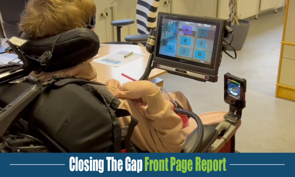 Closing The Gap Front Page Report on Ability Drive