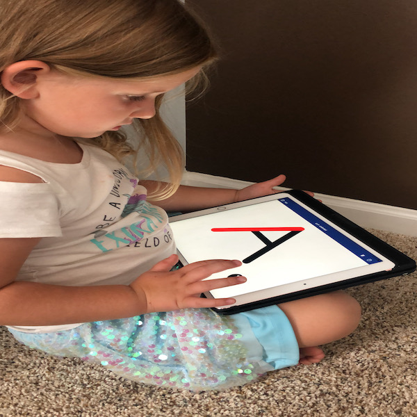 Learner With Cviconnect Letter Activity