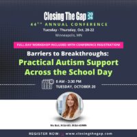 Barriers to Breakthroughs: Practical Autism Support Across the School Day