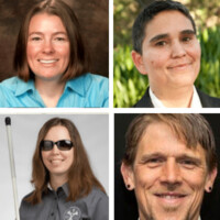 Headshot of Stacy Kelly, Rachael Trinkowsky, Sarahelizabeth Baguhn and Sean Tikku