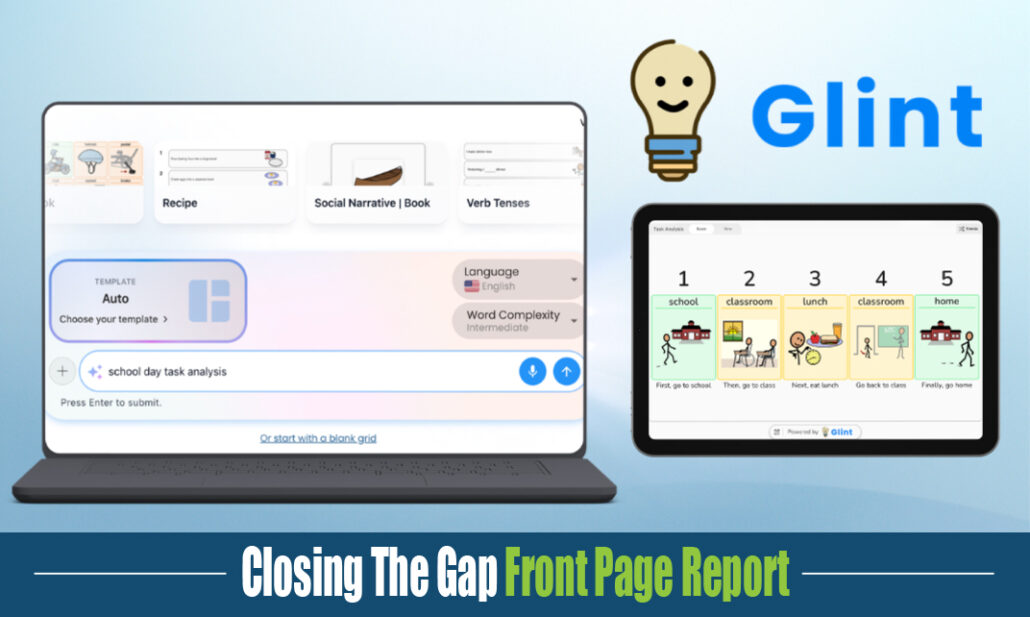 Glint front page