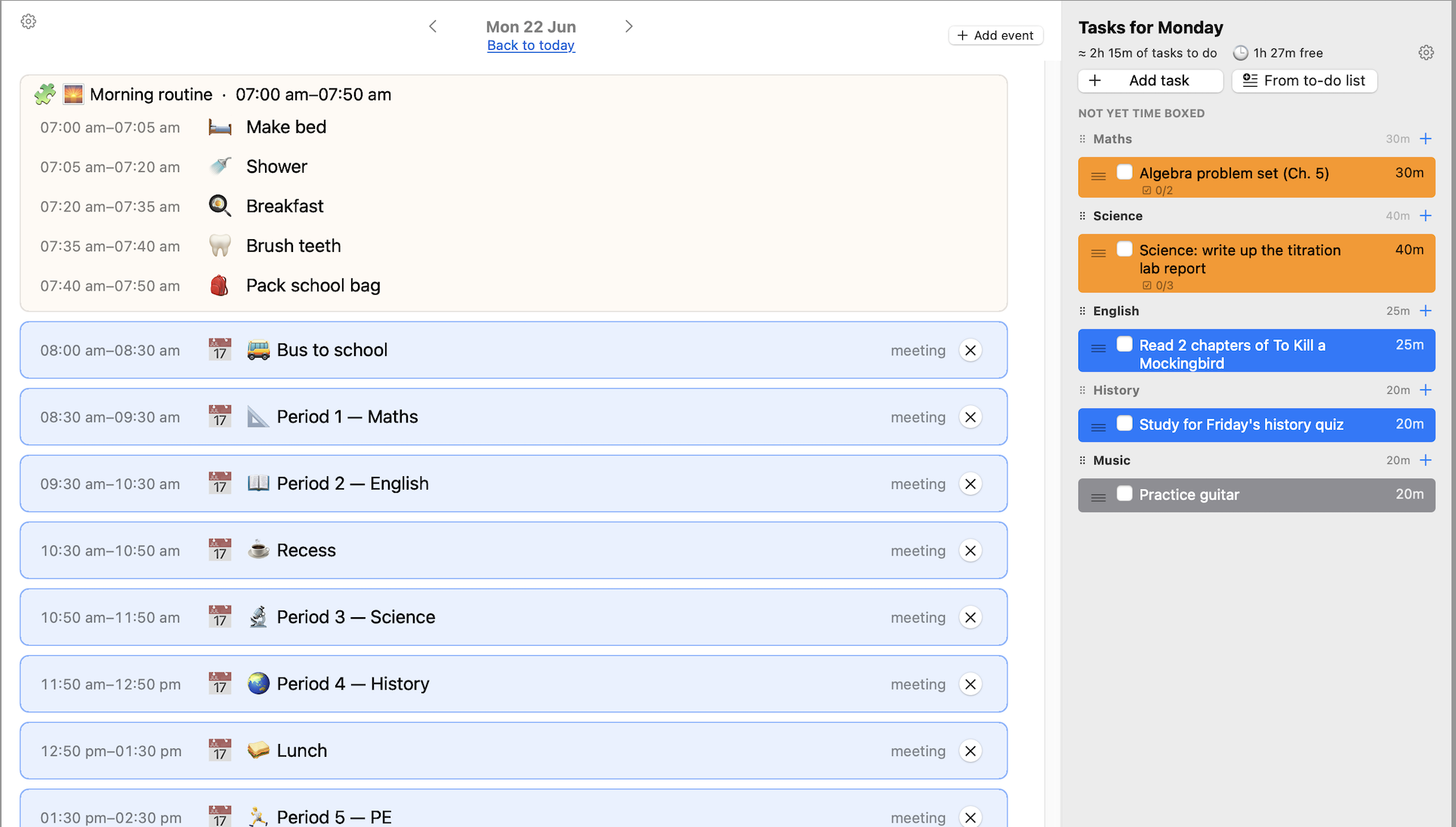 Visual Schedule Desktop