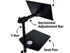 wheelchair activity tray adjustable