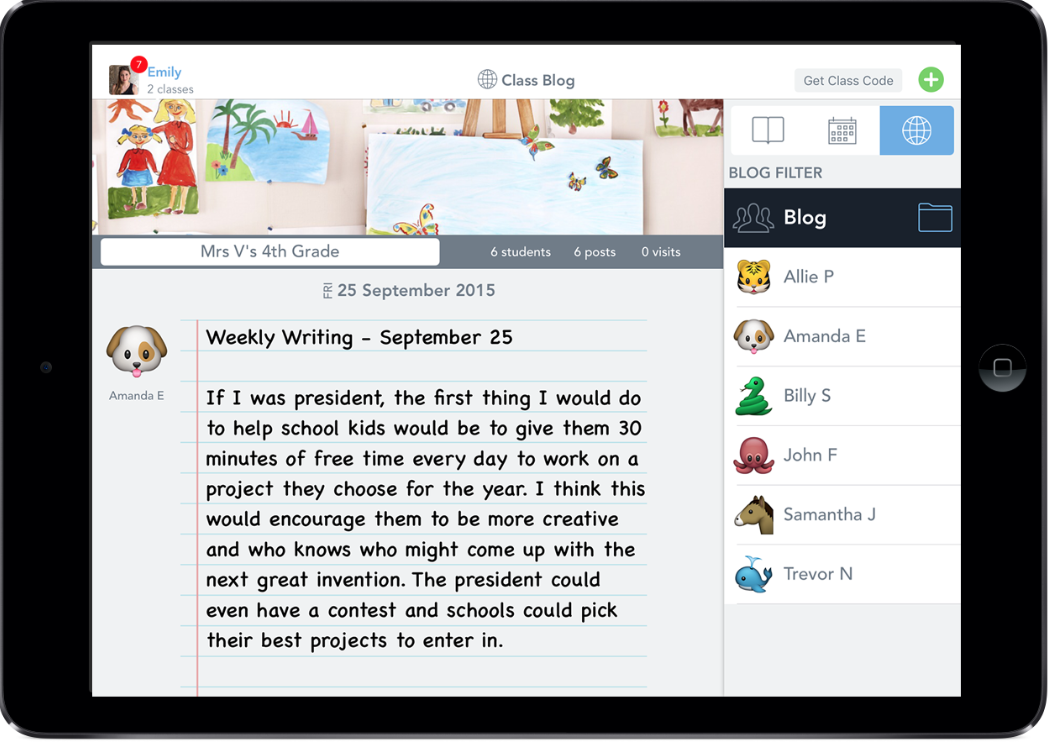 seesaw eportfolio