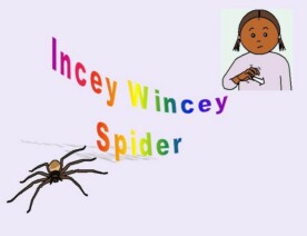 BSL Incey Wincey Spider download animated Powerpoint