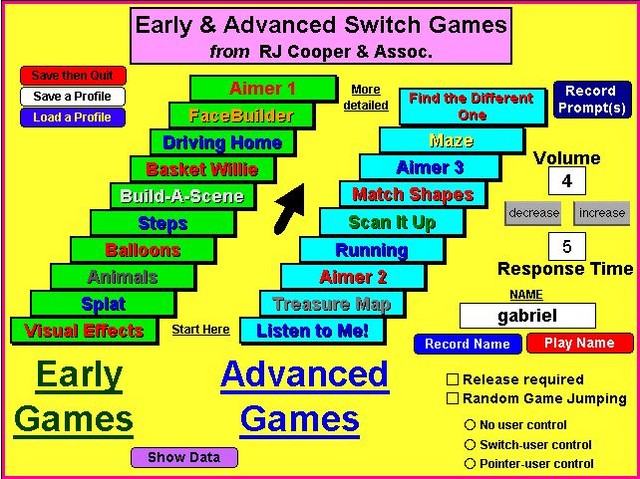 Early and Advanced Switch Games