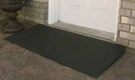 EZ Access Flat Edge Rubber Threshold Wheelchair Ramp