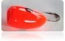 AT Fishing Lure #16 Bright Orange with Black Eye 3 Pack