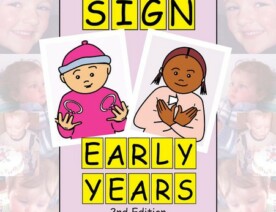 Let's Sign Early Years BSL Building Blocks Child & Carer Guide