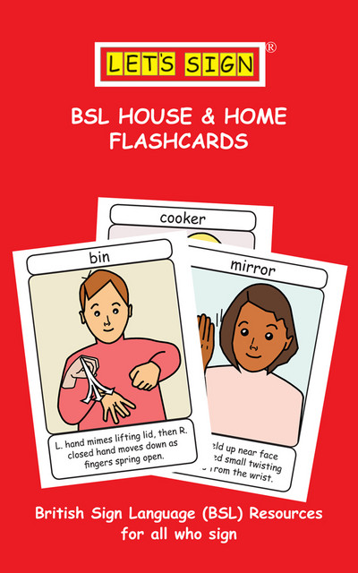 BSL House & Home Flashcards Kindle